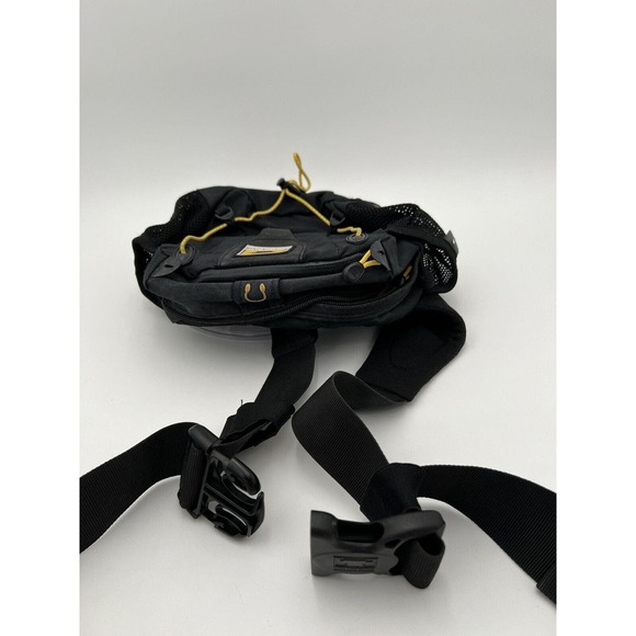 Mountainsmith Kinetic II Lumbar Waist Day Fanny Pack Black and Yellow Unisex - Picture 1 of 13
